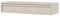 Selsey Evo Konsolentisch – 90 cm – mit Schublade – zum Aufhängen – Grau