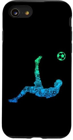 iPhone SE (2020) / 7 / 8 Football Players Youth Men Boys Kids Case