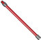 Verlängerungsrohr für Dyson V11 V15 V10 V8 V7 Stabstaubsauger, Ersatz Teleskoprohr Schnellspanner Verlängerungsstange Zubehör, 72cm-rot