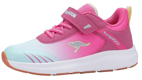 KangaROOS Unisex Kinder Kb-rida Ev Hallenturnschuh, Daisy Pink Mint, 36 EU