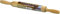 Wooden Rolling Pin, Rotating Centre Dough Roller with Handles for Baking (43x4cm Medium)