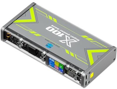 Edge X100 315W 30000mAh Handy Power Bank, PD3.1 Schnelllade Powerbank mit IPS-Display, USB-C & XT30, Multi-Geräte-Ladung, Outdoor Externer Akku für iPhone/iPad/DJI