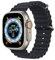 Apple Watch Ultra 2 (GPS, 49MM) Titangehäuse mit Black Ocean Band, One Size (Generalüberholt)