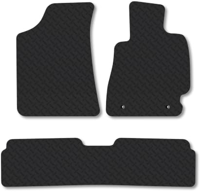 Lexus RX300 (1997-2003) 5mm Rubber Car Mats | Heavy Duty Rubber Tailored Fit Floor Mats Full Coverage Durable Waterproof Accessories Easy Clean Anti Slip Made in the UK