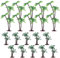 CONNECTION 20 Pezzi Palme da Cocco Modello Albero di Cocco 14/8.5 cm Alberi Cocco Decorazione Modello Artificiale Modellini di Palme per DIY Paesaggio Decorazioni per Torte Bonsai In Miniatura