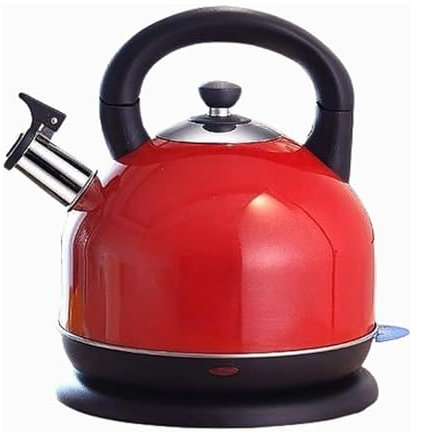 3L Kettle Electric, Electric Kettles Kitchen Fast Boil 1500w-2000w Water Boils Automatically to Keep Warm, Hot Water Dispenser with Filter Spout, for Breakfast Brewing, Tea Lounge (Red)