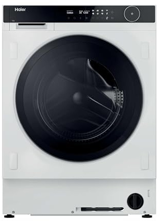 Haier Series 8 HWB100B14858U1UK Integrated 10kg Washing Machine with 1400 rpm - White - A Rated