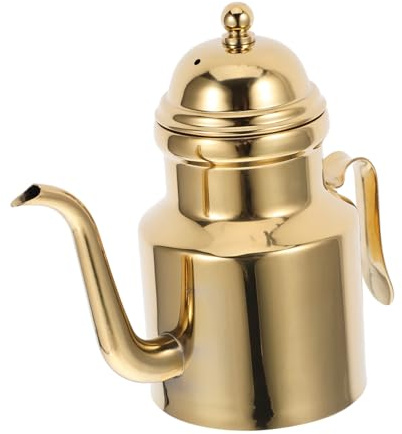 FIXOSHEE Aceitera Inoxidable de Recipiente Multiusos para Almacenamiento y Dosificador de Aceite con Diseño Antigoteo Esencial para Cocina Profesional y Uso Doméstico