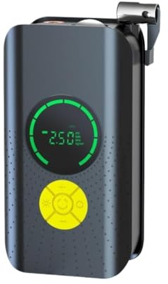 Drahtlose tragbare Luftpumpe für Autos, intelligente Digitale Anzeige, Stromversorgung für Elektrofahrzeuge(Color Name: Wireless)