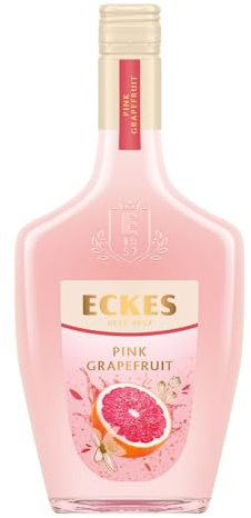 Eckes Pink Grapefruit 15% (1 x 0,5l) – Fruchtiger Grapefruitlikör aus Deutschland mit intensiven Zitrusnoten
