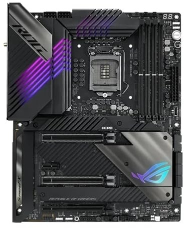 desktop motherboard Fit For ASUS ROG Maximus XIII Hero (WiFi 6E) Z590 LGA 1200 (Intel 11th/10th Gen) ATX Gaming Motherboard