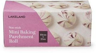 Lakeland Baking Parchment Paper Mini Roll 10cm x 25m