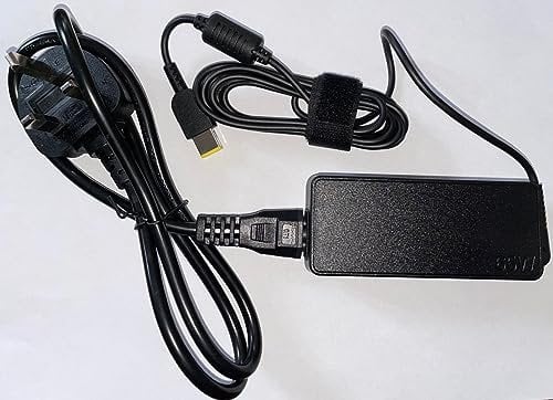 IBM Lenovo ThinkPad X1 Carbon (3444), Genuine OEM Laptop AC Adapter, Power Supply (Charger) 45N0261, 20V, 3.25A, 65W