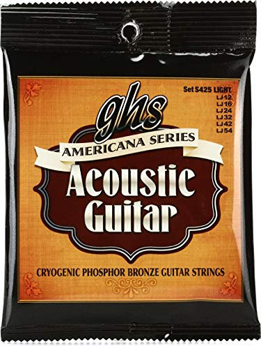 GHS PB S 425 americana Luce corde per chitarra acustica