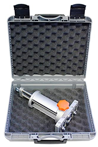 EDMA 130155 Falzmaschine 4 x 4 200 mm, Werkzeug für Messwerte von kleinen und großen Längen