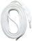 SNORS SCHNÜRSENKEL flach WEISS 240cm, reißfest, Made in Germany, universelle Flachsenkel aus Polyester für Sportschuhe Sneaker Schlittschuhe und Stiefel - ÖkoTex, 6mm breit