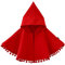 Odziezet Bébé Filles Veste à Capuchon Manteau à Capuchon en Laine Coupe-Vent Hiver Cape 3 Mois-4 Ans