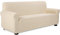 TIANSHU Sofabezug 3 sitzer, Stretch Spandex Couchbezug Sesselbezug Elastischer Antirutsch Stretchhusse Weich Stoff,Jacquard-Stretch-Sofabezug, Schonbezug für Sofa-Sofahalter(Beige)