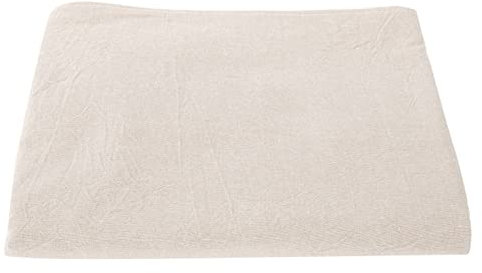 Sonew Salon Bettlaken, Bezug für Massageliege, SPA Couch Cover weiche Baumwolle Bettdecke mit Gesicht Atmungsloch(Khaki)