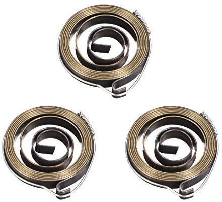 sourcing map Perceuse colonne alimentation bobine Penne Ressort Assemblage 1540 48x8x0,8mm 3Pcs