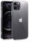 doupi UltraSlim AllClear Custodia per iPhone 12 PRO Max (6,7 Pollici), TPU Silikon Satinato fine Piuma Facile Mat Semi Trasparente Cover, Trasparente