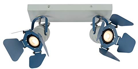 Lucide PICTO - Deckenstrahler Kinderzimmer - 2xGU10 - Blau