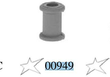 ARIETE Manicotto Protezione Asta Comando Rubinetto Benzina 1954-1955 - 125 V30T>33T-VM1T>2T - Vespa 150 VL1