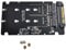 NFHK SFF-8639 NVME U.2 to Combo NGFF M.2 M-Key SATA PCIe SSD Adapter for Mainboard Replace SSD 750 p3600 p3700