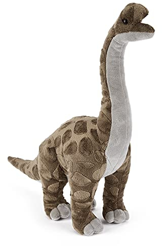 Zappi Co Plüschtier für Kinder, gefüllt, weich, kuschelig, Teil der Safari-Tier-Kollektion, perfekt für Kinder (40 cm Tiefe) (Brachiosaurus-Dinosaurier)