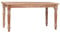 vidaXL Teak Massiv Batavia Couchtisch Beistelltisch Holztisch Wohnzimmertisch Kaffeetisch Sofatisch Teetisch Wohnzimmer 90x50x45cm Getüncht