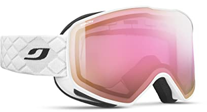 Julbo Cyclon Reactiv 1-3 High Contrast Skibrille, weiss-flash rosa