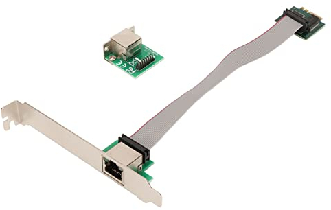 Septpenta Gigabit Ethernet Serveradapter, Hohe Stabilität und Hohe Leistung, Single Port RJ45 Netzwerkkarte Unterstützt Pxe Dpdk WOL, I210at Netzwerkkartenadapter Ist für Win Linux Geeignet