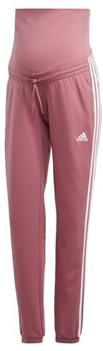 adidas Donna Maternity Pants, Pink Strata/White, XL