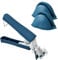 Schüssel Gripper Clips + Silikon Schutzhandschuhe, Pfanne Gripper aus Mikrowelle Ofen, Rutschfest Hochtemperaturbeständig zum Küche Verbrühungsschutz