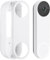 Adhesive Door Mount for Google Nest Doorbell (Battery), No-Drilling Doorbell Mount Bracket, Protect Your Walls and Easy Installation (White)