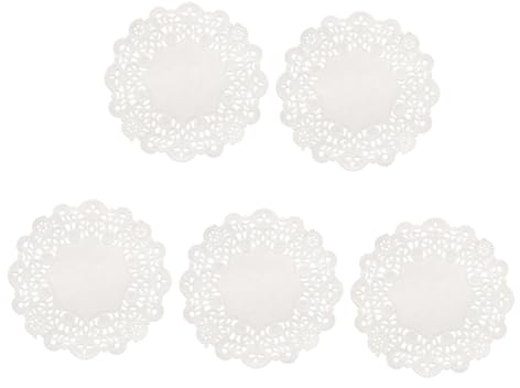 Milisten 200 Pezzi Tondi Pirottini Per Torte Pirottini Per Cupcake Antigrasso Assorbenti Per Decorativi Versatili Per Eventi in Cucina