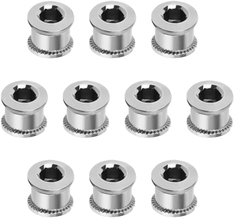 LT Easiyl 10 Viti Per Corona Di Bicicletta Viti Per Guarnitura Per Bicicletta Bulloni Per Corona Bullone Di Montaggio Per Mountain Bike Bici Da Strada Bici Pieghevole Disco Singolo