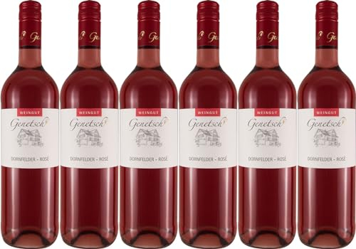 Genetsch Dornfelder Rosé 2022 Feinherb (6 x 0.75 l)