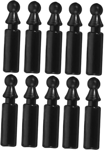 POPETPOP 10 Piezas Cuentas de de paraguas Suministros de reparación para paraguas. convenientes cuentas de reparando cuentas de cuentas para colas Aleación de zinc Black