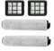 Lot de 2 filtres + 2 brosses à rouleaux compatibles Bissell pour aspirateur sans fil CrossWave HF3 3649A