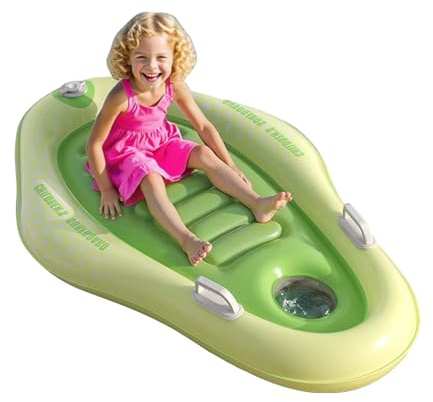 Schwimmbrett Bodyboard Aufblasbar, Surfbrett Bodyboard Mit Griffen, Schwimmhilfe Kinder Aufblasbares Surfbrett Für Wasserrutschbahn, Wasserrutschmatte, S-trand