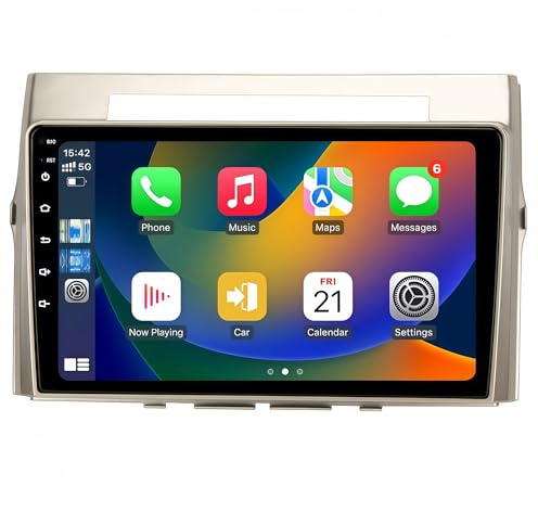 carplay inalámbrico Reproductor de Radio estéreo para Coche con Android para Toyota para Corolla y para Verso 2003-2006