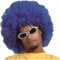 Boland 86023 Erwachsenenperücke Afro, blau, One Size