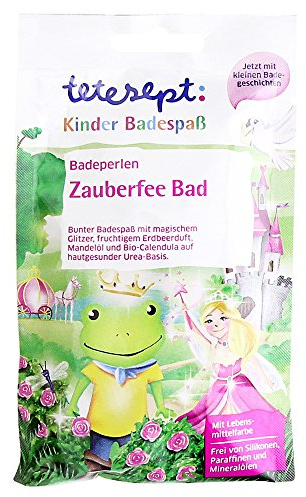 Tetesept Kinder Badespa Badeperlen Zauberfee Bad, 60 g