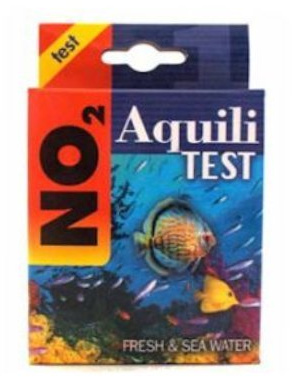 Aquili Test NO2 – Kit für die Messung der Nitrite in Dolce oder Meerwasseraquarium und Teich, mit reaktant