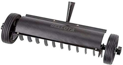 Rastrello Aeratore Con Ruote Denti In Acciaio Speciale, Rivestimento Antiruggine. Adatto Per Lavori Agricoli E Coltivazioni Domestiche. Senza Manico.