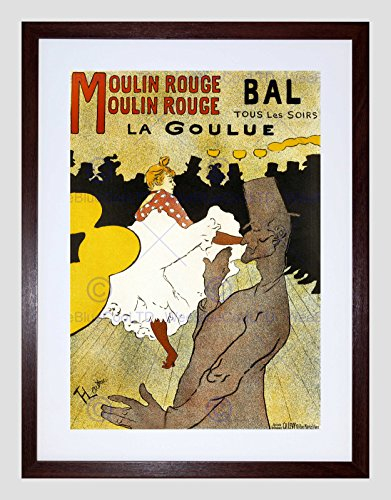 The Art Stop THEATRE CABARET MOULIN ROUGE LA GOULUE WEBER CAN-CAN PARIS FRANCE PRINT B12X1280