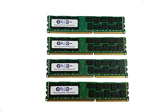 CMS B128 Barrette de mémoire RAM DDR3 10600 1333 MHz ECC 16 Go (4 x 4 Go) compatible avec serveur IBM® System x3500 M4 7383-xxx double rangée, compatible avec serveurs uniquement