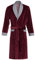 Revise Bento RE-103 Herren Bademantel - Morgenmantel – 80% Baumwolle – Bordeaux Rot - Gr. L