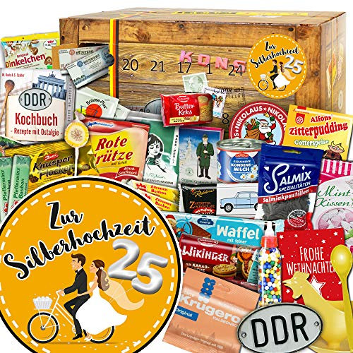 Zur Silberhochzeit/Adventskalender Ostalgie/Advent Kalender Damen 2024 2025